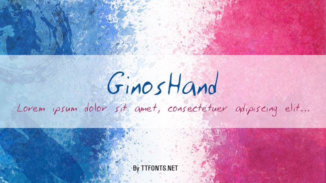 GinosHand example