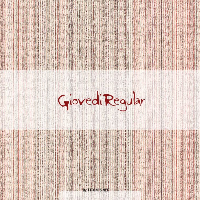 GiovediRegular example