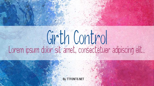 Girth Control example