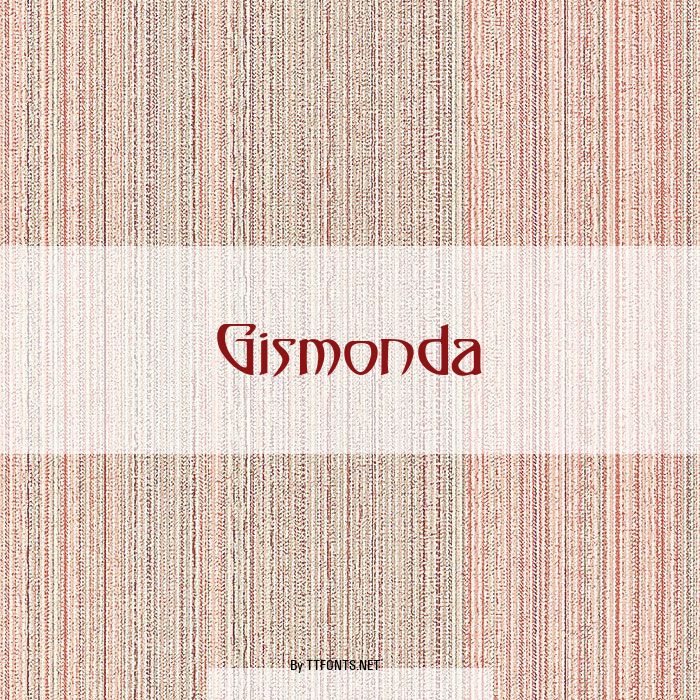 Gismonda example