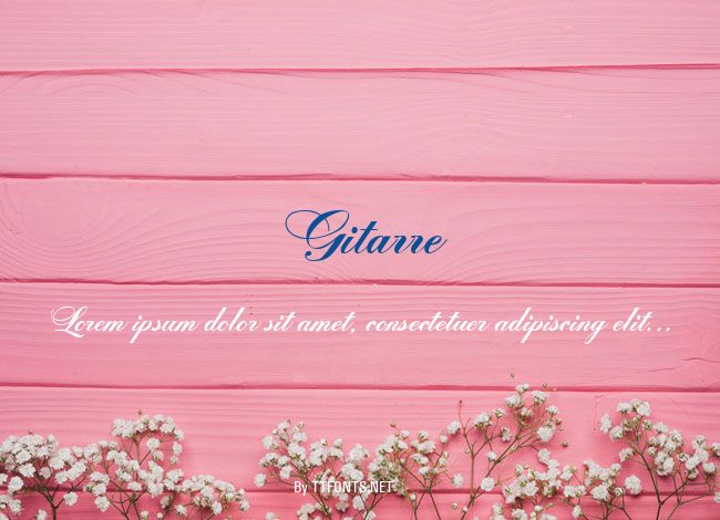 Gitarre example
