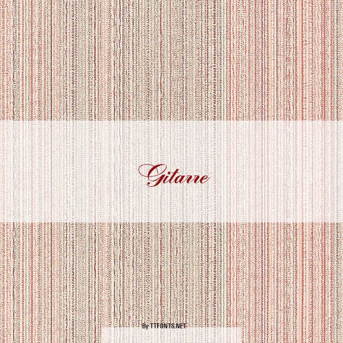 Gitarre example