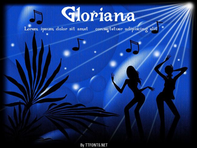 Gloriana example