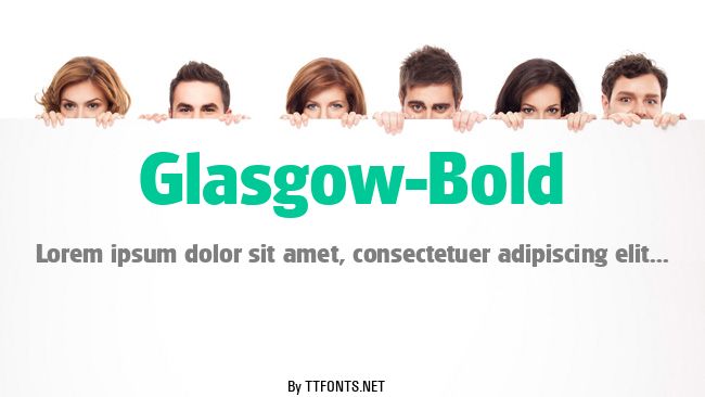 Glasgow-Bold example