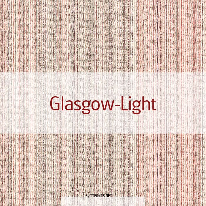 Glasgow-Light example