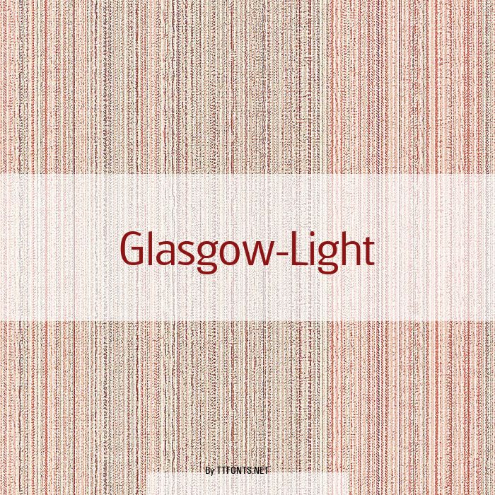 Glasgow-Light example