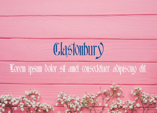 Glastonbury example