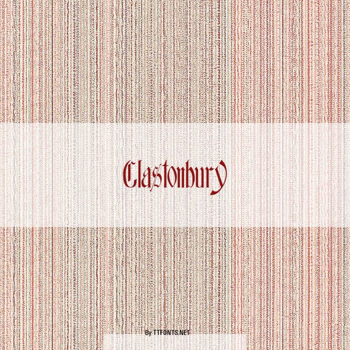 Glastonbury example