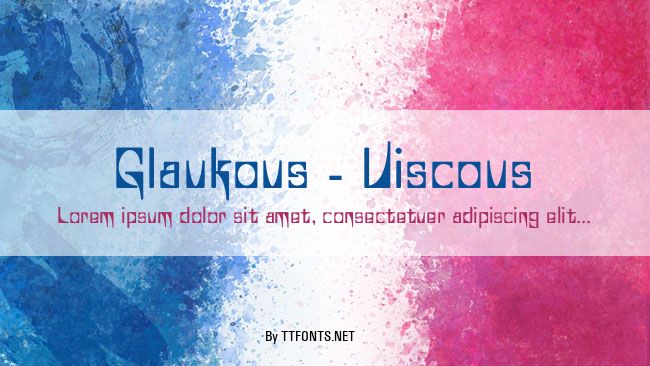 Glaukous - Viscous example