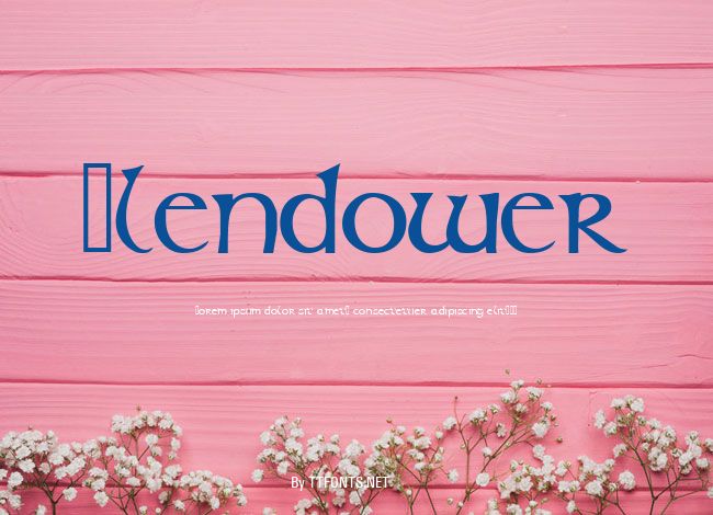Glendower example