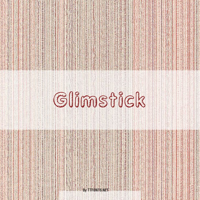 Glimstick example