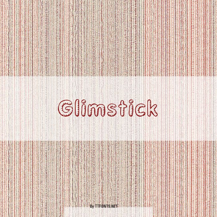 Glimstick example