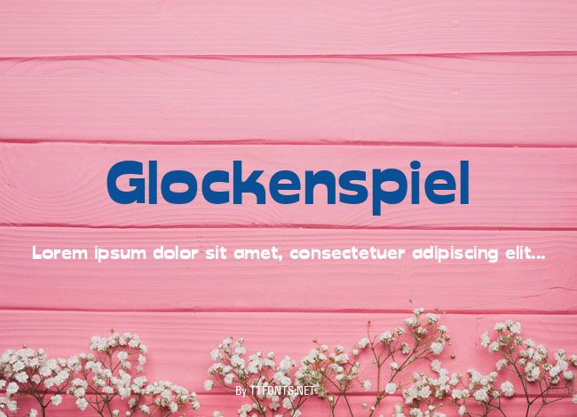Glockenspiel example
