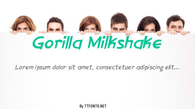 Gorilla Milkshake example