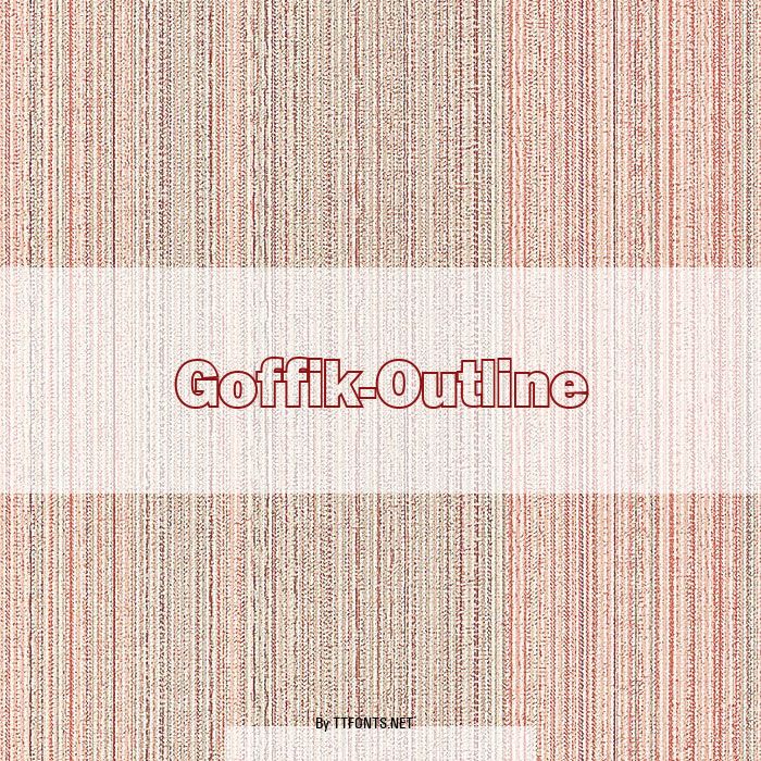 Goffik-Outline example