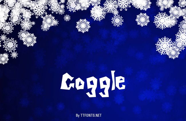 Goggle example