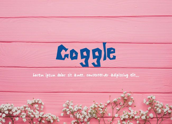 Goggle example