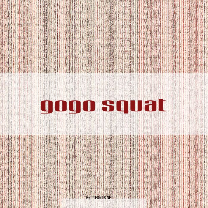 gogo squat example