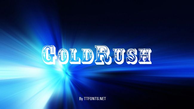 GoldRush example