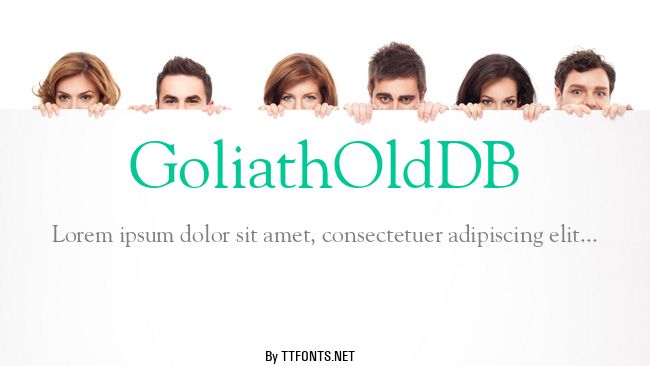 GoliathOldDB example