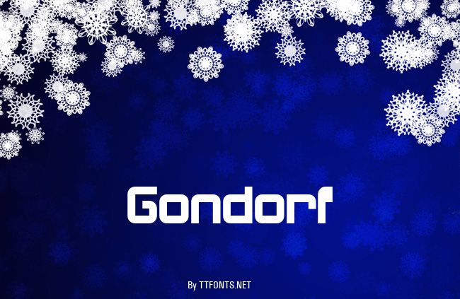 Gondorf example