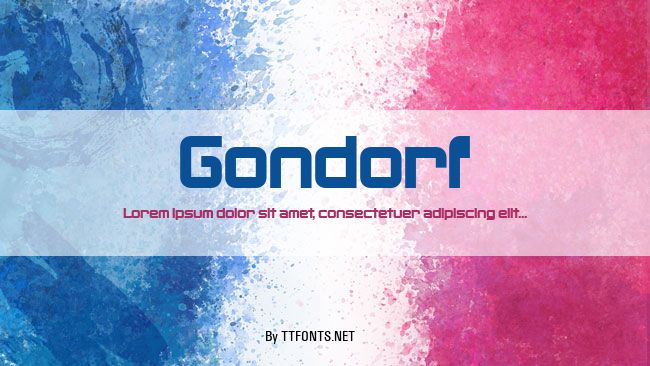 Gondorf example
