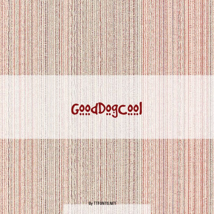 GoodDogCool example