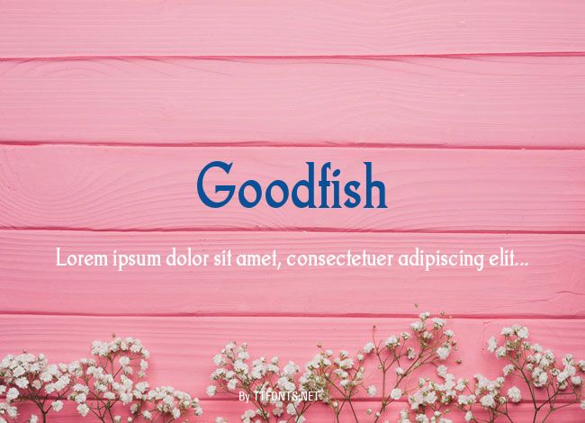 Goodfish example