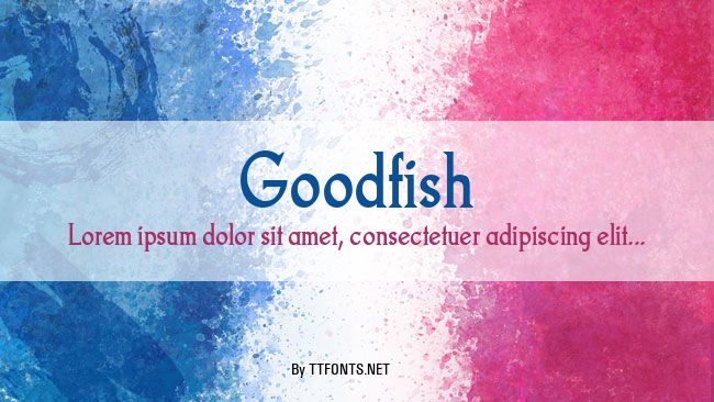 Goodfish example