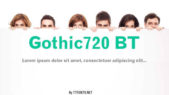Gothic720 BT example