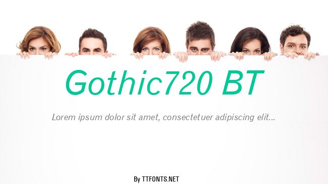 Gothic720 BT example