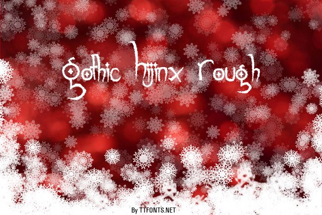 Gothic Hijinx Rough example