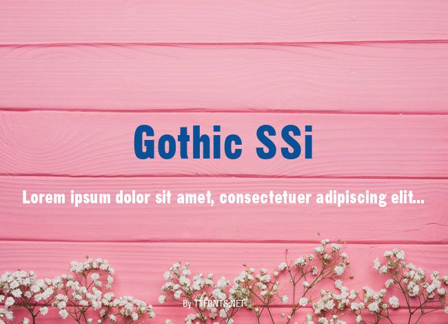 Gothic SSi example