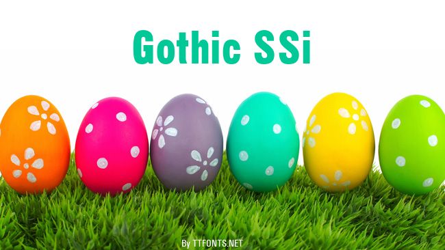 Gothic SSi example