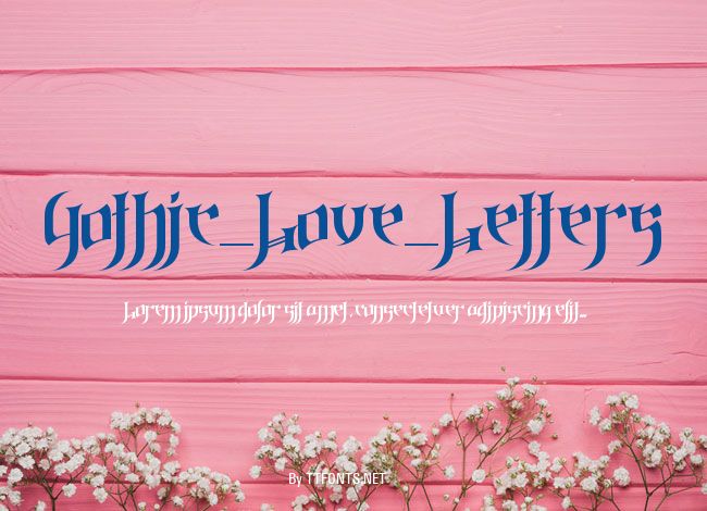 Gothic_Love_Letters example