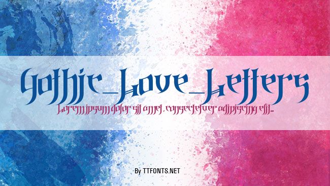 Gothic_Love_Letters example