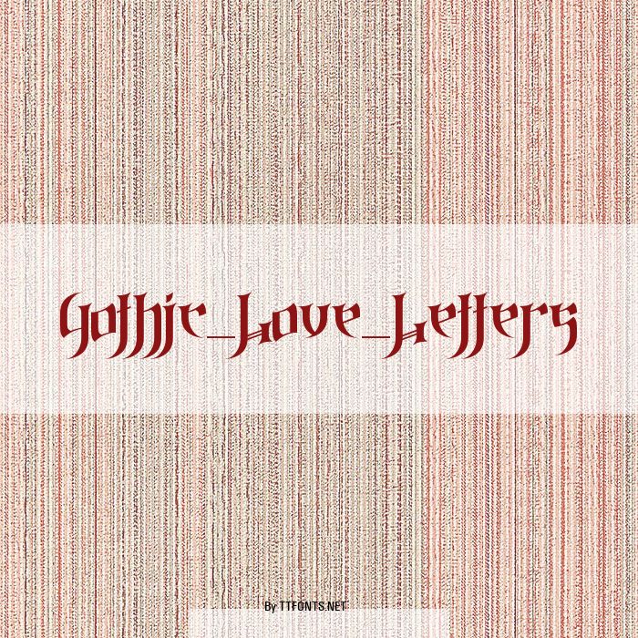 Gothic_Love_Letters example