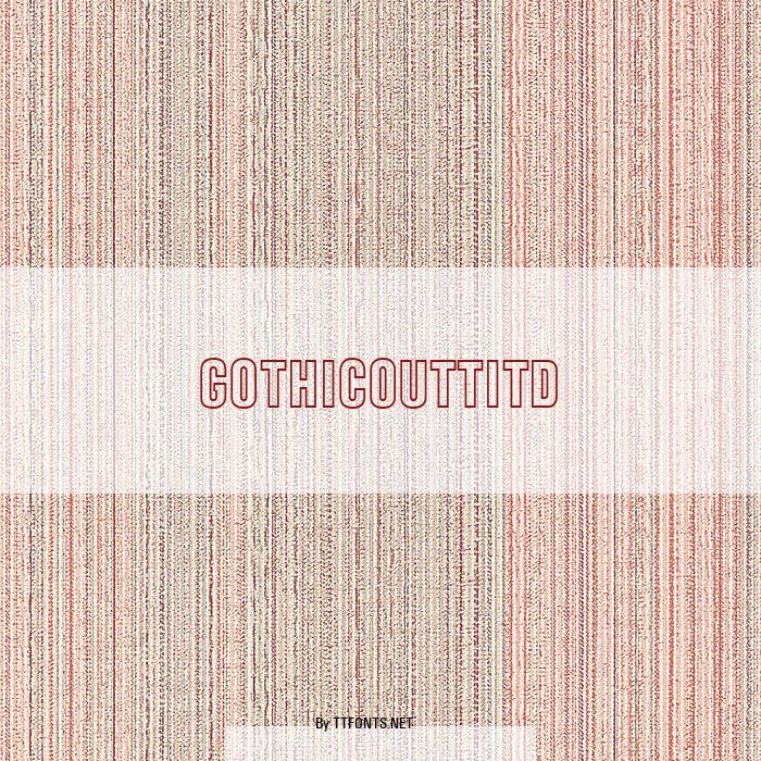 GothicOutTitD example