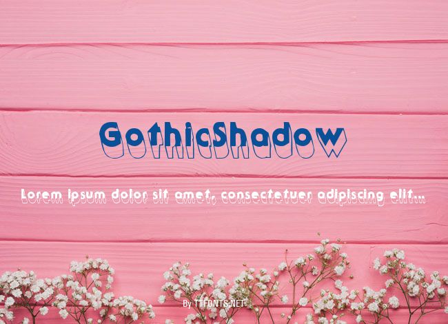 GothicShadow example