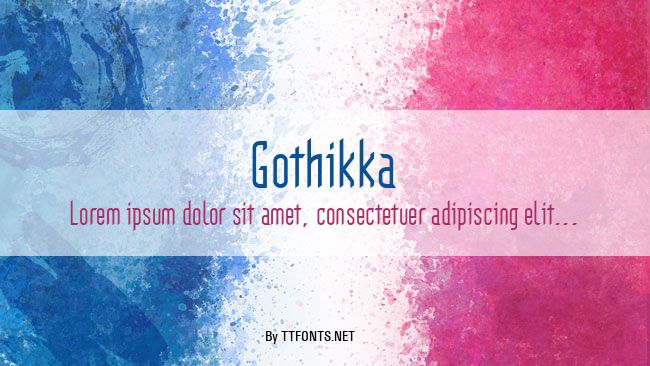 Gothikka example