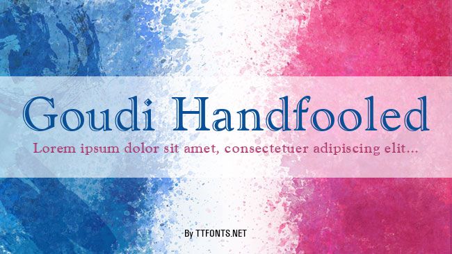 Goudi Handfooled example