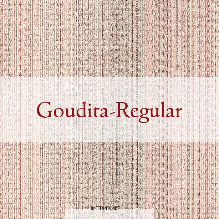 Goudita-Regular example