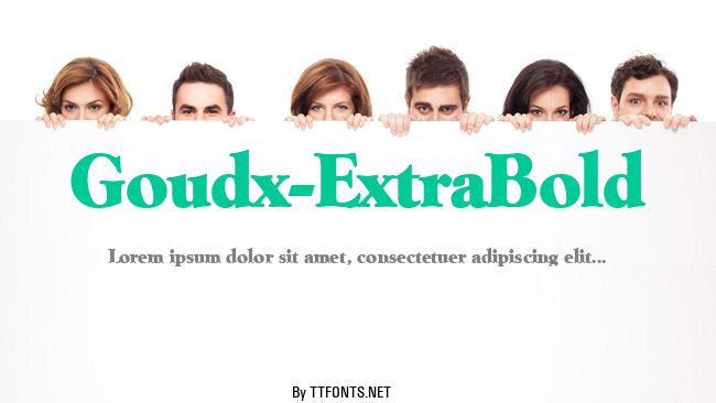 Goudx-ExtraBold example