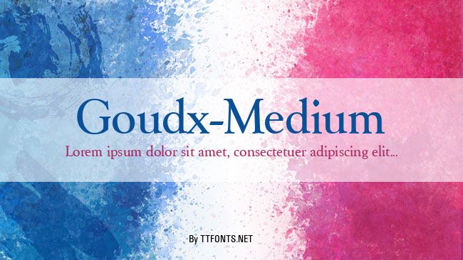 Goudx-Medium example
