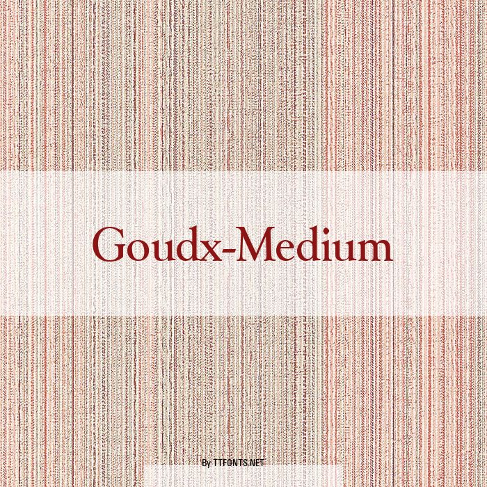Goudx-Medium example