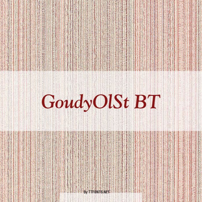 GoudyOlSt BT example