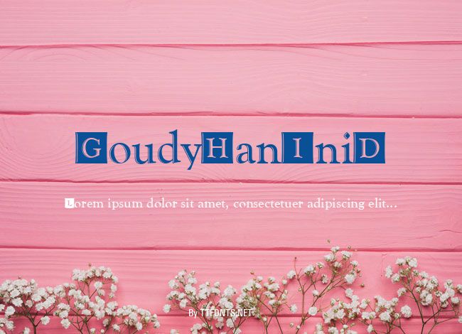 GoudyHanIniD example
