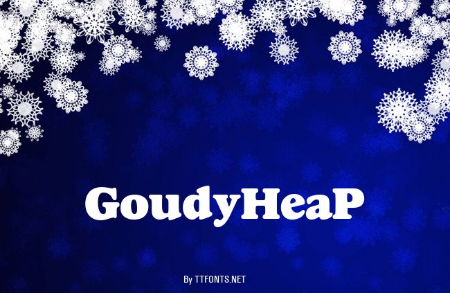 GoudyHeaP example