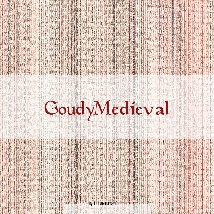 GoudyMedieval example