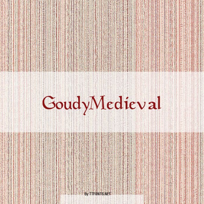 GoudyMedieval example